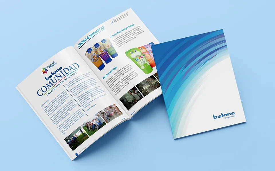 Diseño de Layout para Revista - Betone