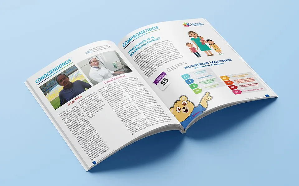 Diseño de Layout para Revista - Betone