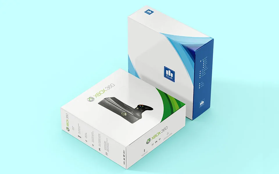 Diseño de Packaging - Cajas para Consolas Refurbished - G&A