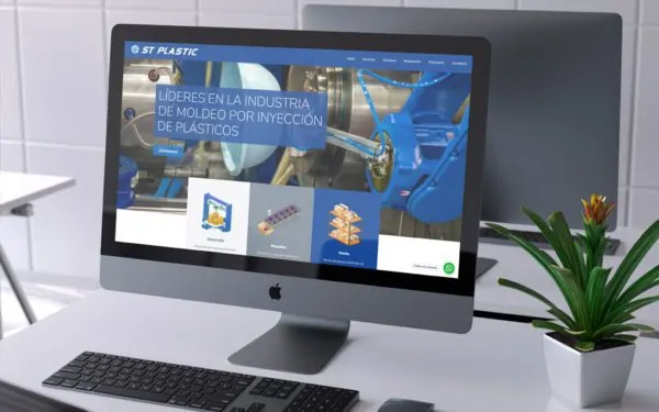 Página Web Profesional - ST Plastics