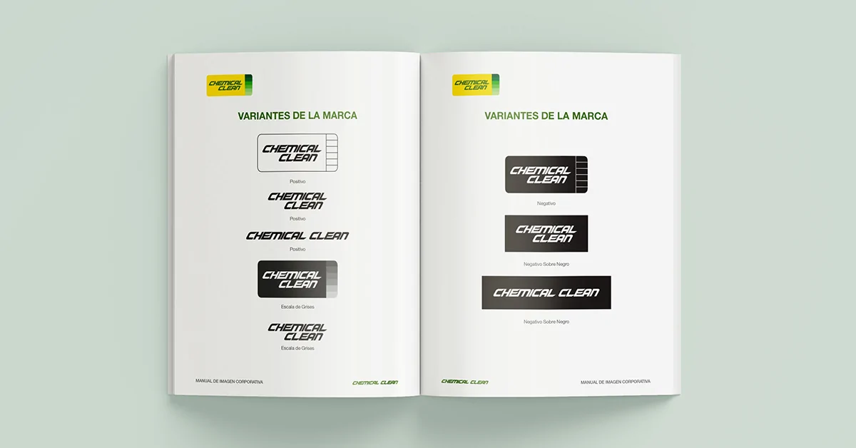 Manual de Marca - Chemical Clean
