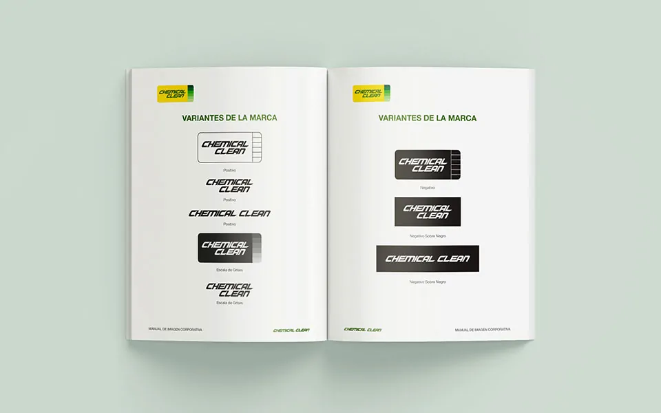 Manual de Marca - Chemical Clean