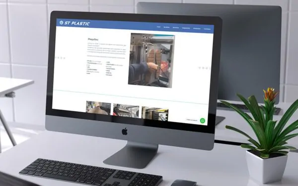 Página Web Profesional - ST Plastics