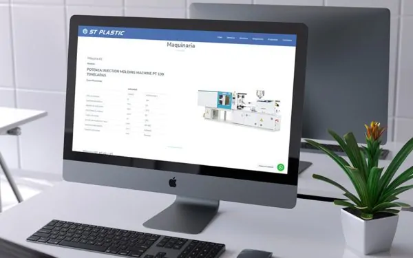 Página Web Profesional - ST Plastics