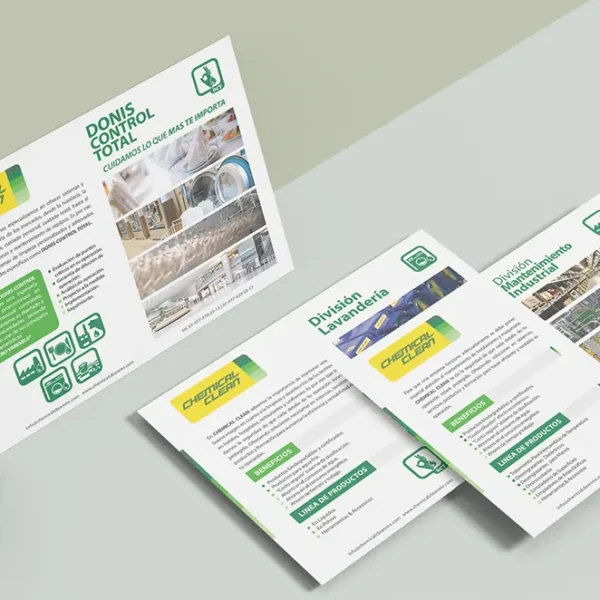 Chemical Clean - Diseño Gráfico - Branding