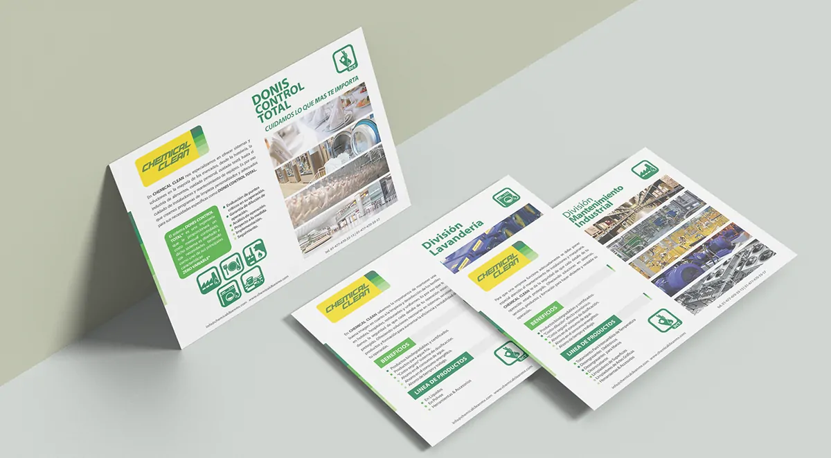 Chemical Clean - Diseño Gráfico - Branding