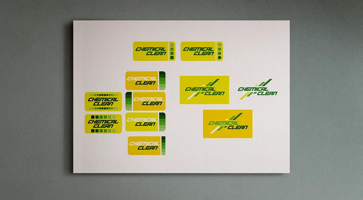 Chemical Clean - Diseño Gráfico - Identidad Visual