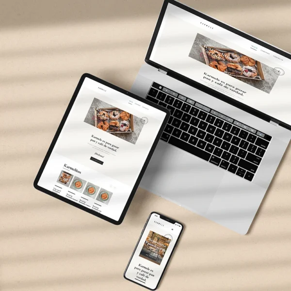 Diseño Web - Karmele - Pastelería, Panadería y Repostería