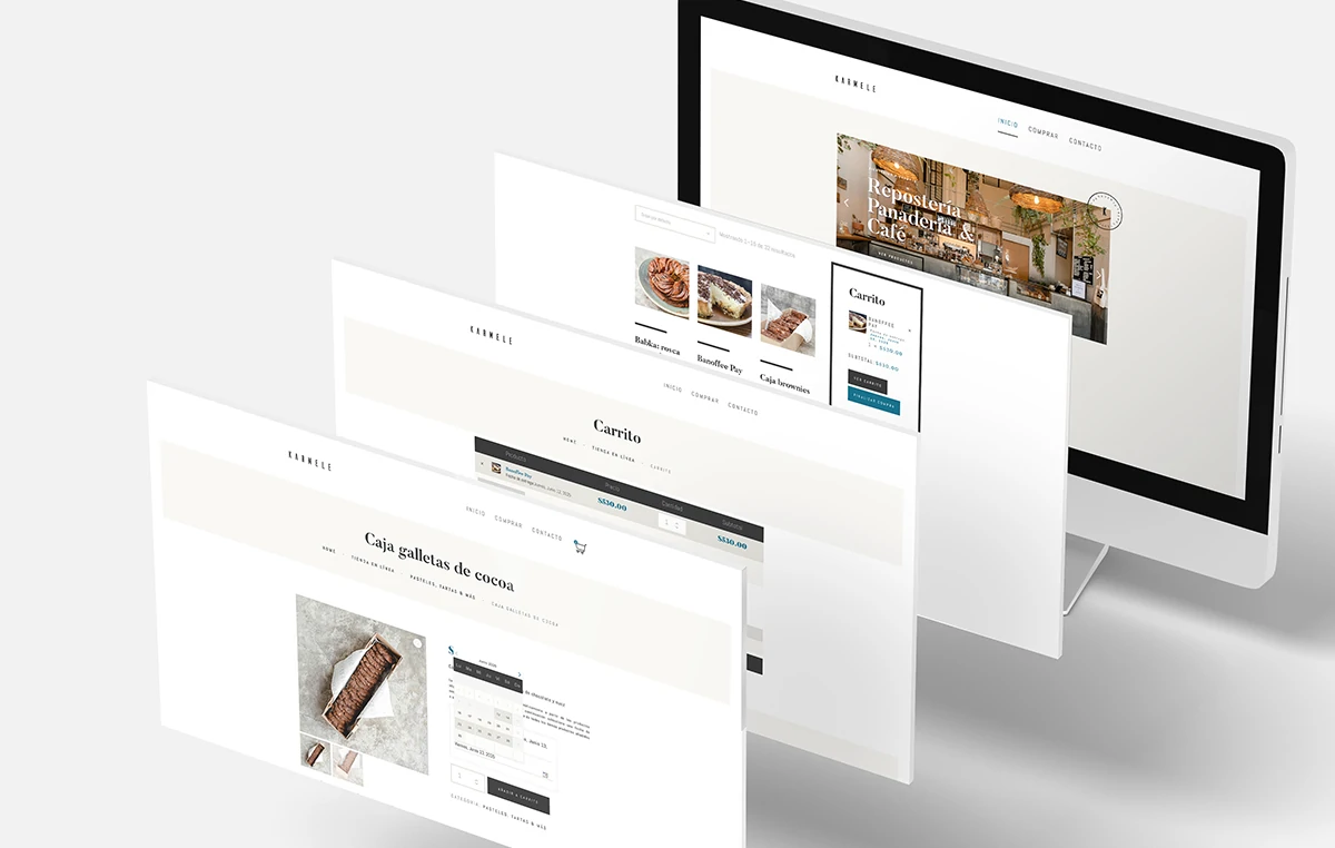 Diseño Web - Karmele - Pastelería, Panadería y Repostería
