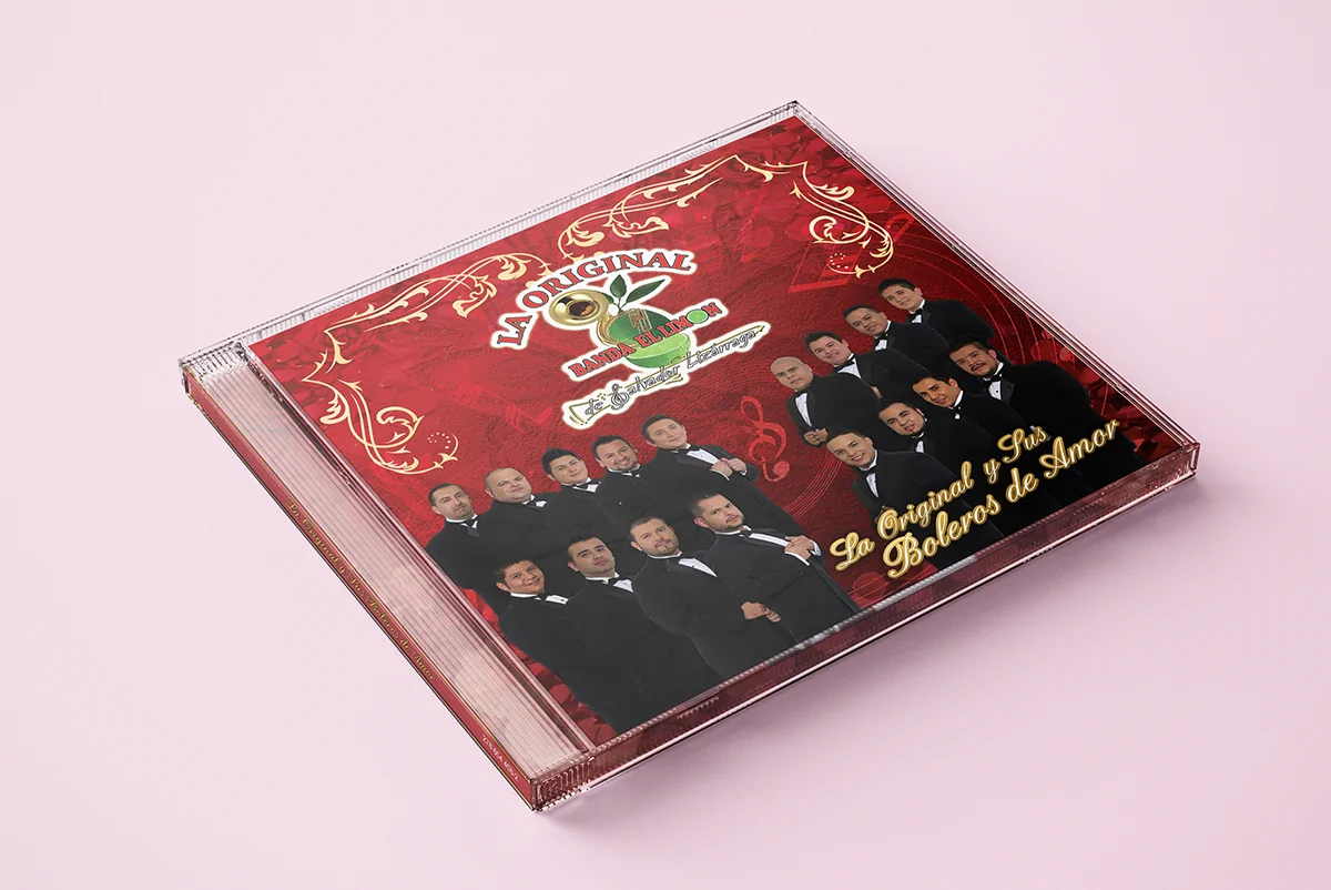 Diseño de Material Publicitario - CD - La Arrolladora Banda el Limón